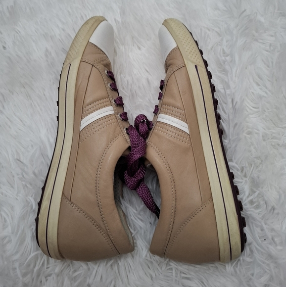 Ecco Women's Street Golf Shoes Leather Upper Lace Up Size 38 - Picture 6 of 10